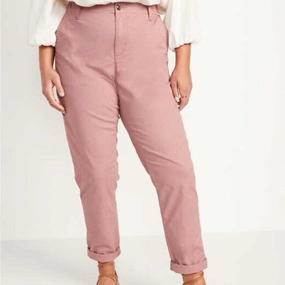 Women’s Old Navy Blush Chino Pants Size XL - Picture 1 of 8